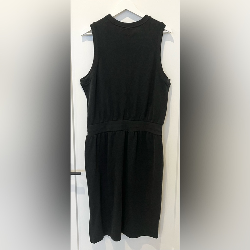 PRANA Cozy Up Beach Hopper Blouson Dress Dark Gray Women’s Size L - Picture 4 of 10